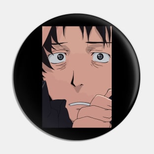 Anime Face Close Up Pin