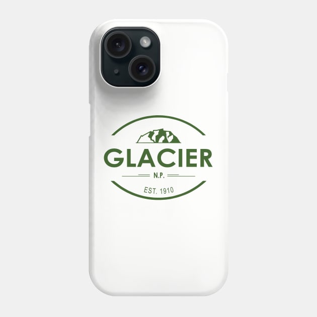 Glacier National Park Phone Case by esskay1000