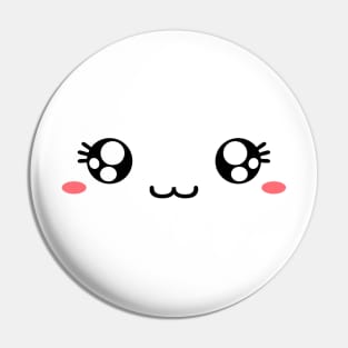 Cute Female Cate Face Pin