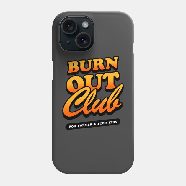 Burnout Club Retro Phone Case by moonlttr