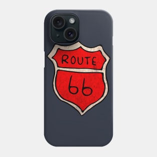 Route 66 Illustration Phone Case