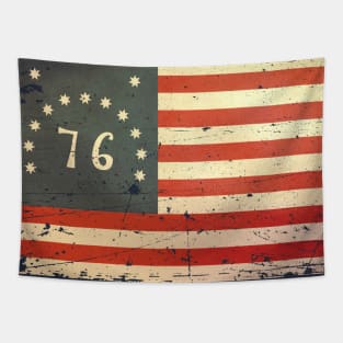 USA Bennington Flag - Vintage Tapestry