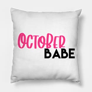 October babe Pillow