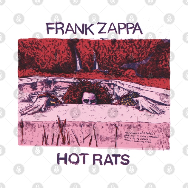 Frank Zappa´s Hot Rats Redrawn by Maximiliano Lopez Barrios by Grafixo Sur