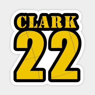 Caitlin Clark 22 Basketball Magnet