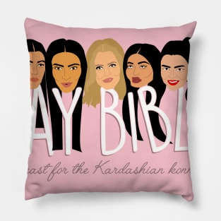 Say Bible Podcast Logo Pillow