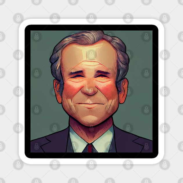 George W. Bush Magnet by Classical