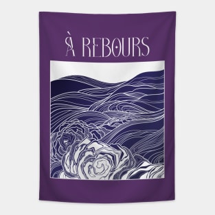 À rebours: marine landscape Tapestry