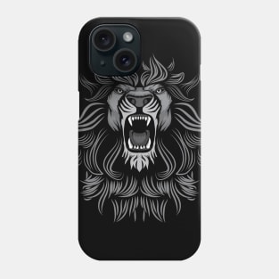 Lion head Roaring Face Phone Case