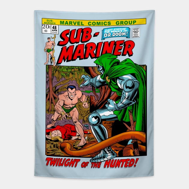 Sub-Mariner Cover # 48 Tapestry by OniSide