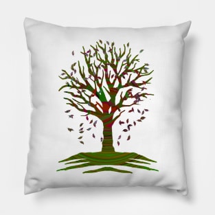 DEAD TREE NATURE Pillow