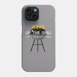 King of the Grill: Where the Magic Happens Phone Case