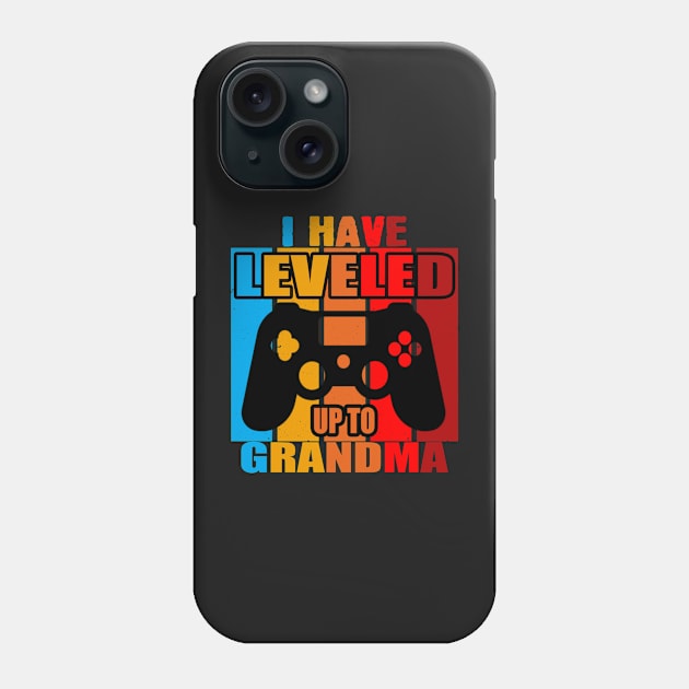 I have leveled my grandma couple | grandpa and grandma for gaming and play Phone Case by stylechoc