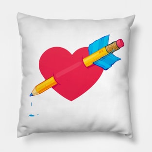 For the Love of Art Pillow