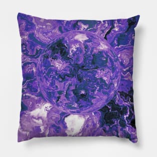 February Birthstones Gemstone Amethyst Pillow