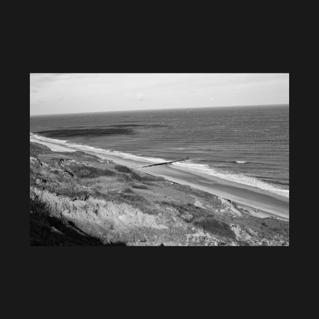 A view over the Norfolk coast from the cliff tops by yackers1