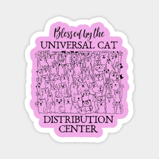 Universal Cat Distribution Center Magnet