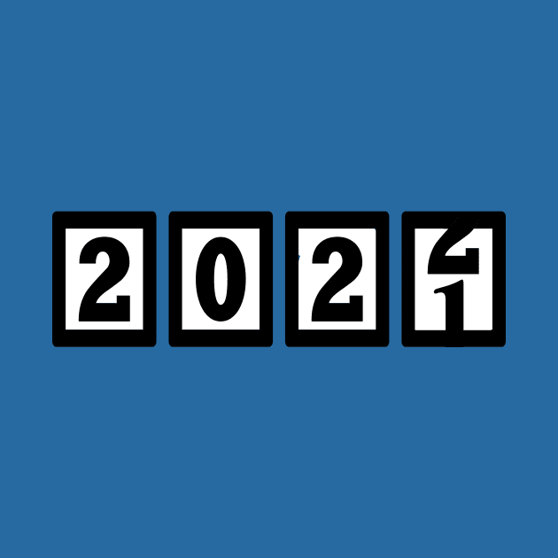 Happy New Year 2022 Odometer by Scarebaby