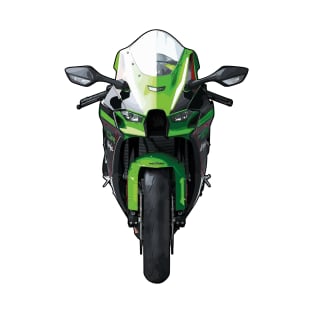 ZX10R Bike Front View Illustration T-Shirt