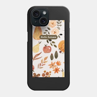 Autumn's Embrace: An Artistic Symphony of Colors Phone Case