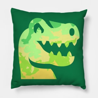 Silhouette Dinosaur Pillow