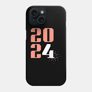 Happy New Year 2024 On Phone Case