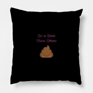 Only Real Thru-Hikers Poop Emoji Pillow