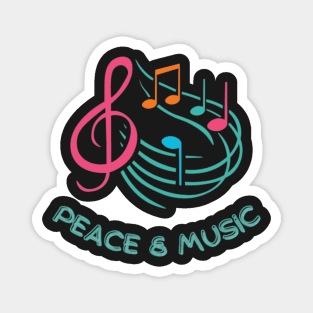 Peace & Music - International day of Peace Magnet