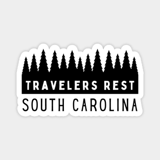 Travelers Rest South Carolina SC Tourist Souvenir Magnet