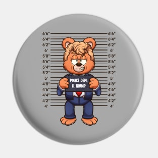 President Mugshot Pin