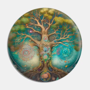 Wholeness Within: Discovering Inner Balance with the Tree of Life Mandala Pin
