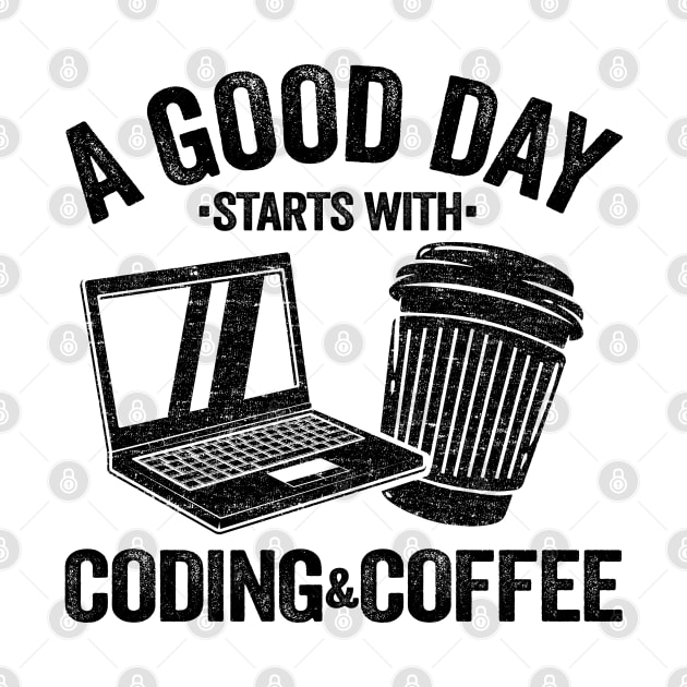 Coding & Coffee Day Programmer Software Developer Gift by Kuehni