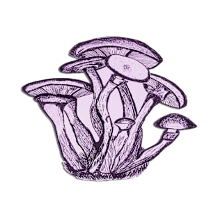 Purple Mushroom T-Shirt