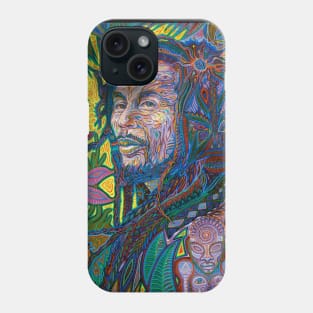 Psychedelic Reggae Rock Portrait Phone Case