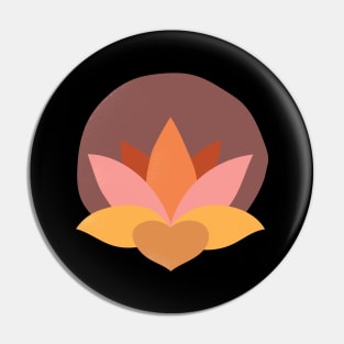 Buddhism Zen Lotus Flower Meditation Yoga Pin