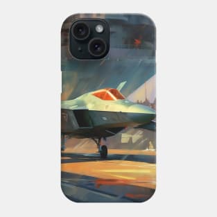 F22 Raptor Carrier Launch Phone Case