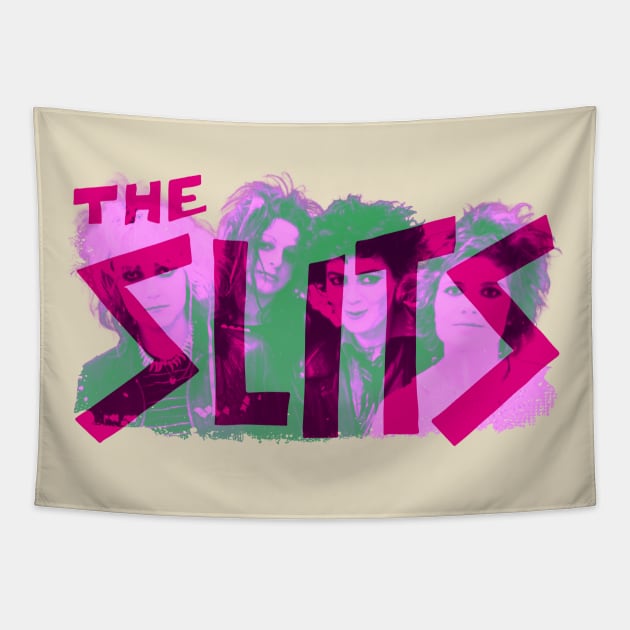 The Slits Tapestry by HAPPY TRIP PRESS