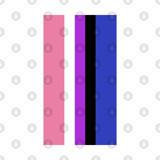 Proud Gender Fluid Pride Flag (Proud LGBTQ+ Community Pride Flag) by Teeworthy Designs