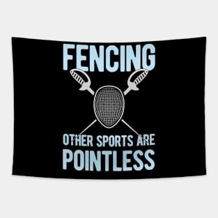 Funny Fencing Tapestry