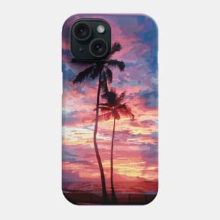 Sunset Palms Phone Case