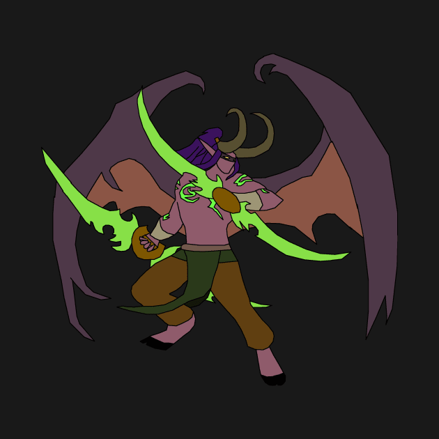 Illidan by sprinklings