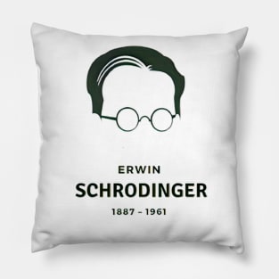 Erwin Schrodinger (1887 - 1961) Pillow