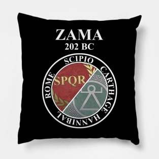 Battle of Zama Rome vs Carthage Punic Wars Pillow
