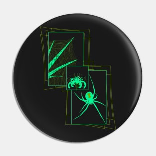 Black Widow V34 (Multicolor) Pin