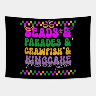 Beads, parades, lobster, and king cake Celebrate Mardi Gras in style Tapestry