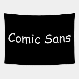 Comic Sans Tapestry