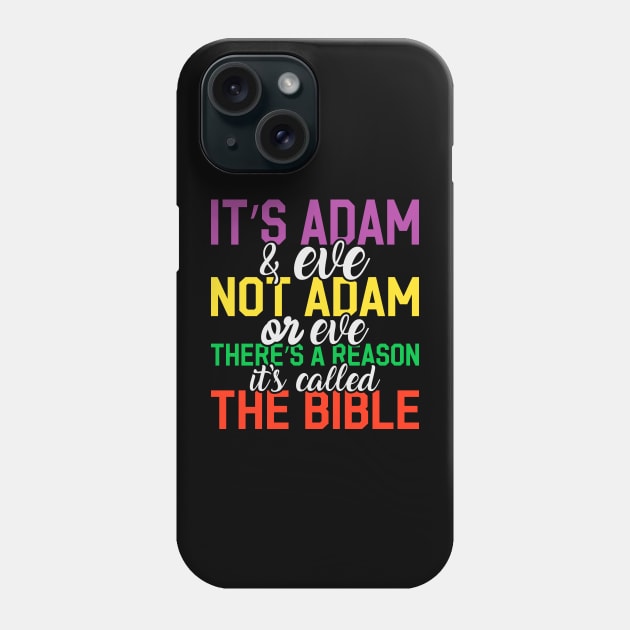 Bisexual pride There'sa Reason it's called the Bible Phone Case by Leonitrias Welt