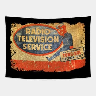 Television and Radio tube repair Tapestry