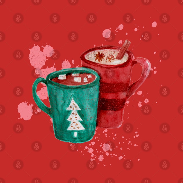 A Heartwarming Christmas Wish Over a Cup of Coffee by Artistic Design