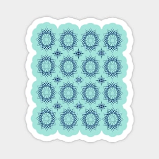 Mandala Flower Pattern Magnet